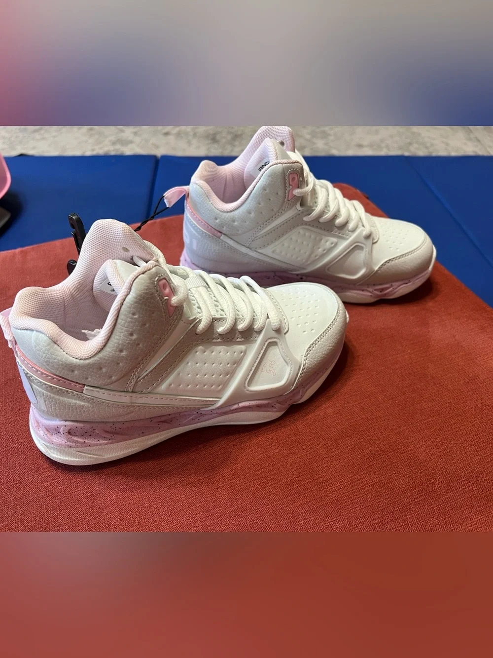 AND1 Girl’s Basketball High Top Sneakers - Picture 3 of 6